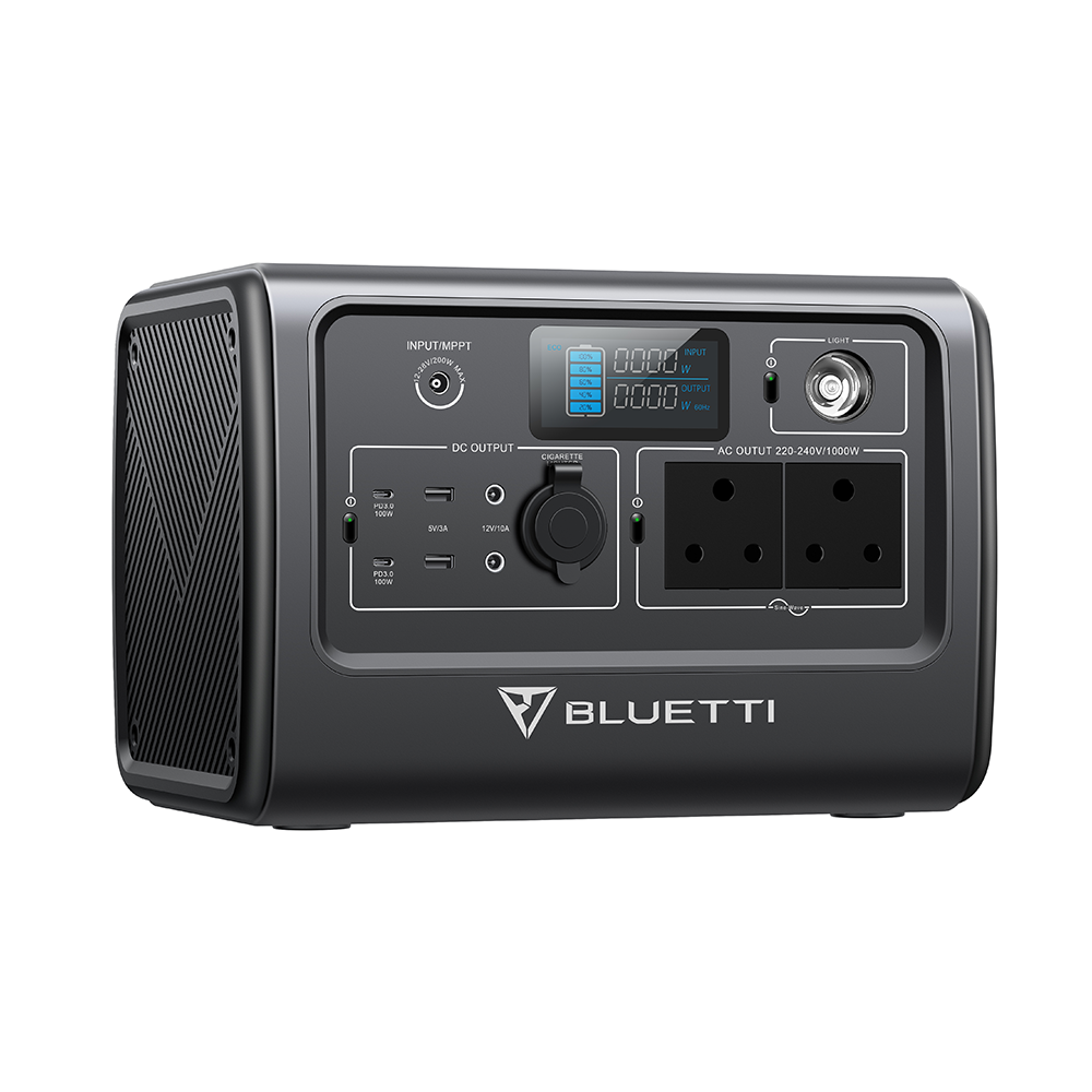 BLUETTI EB70 Portable Power Station with 1,000W Output and 716Wh Capacity