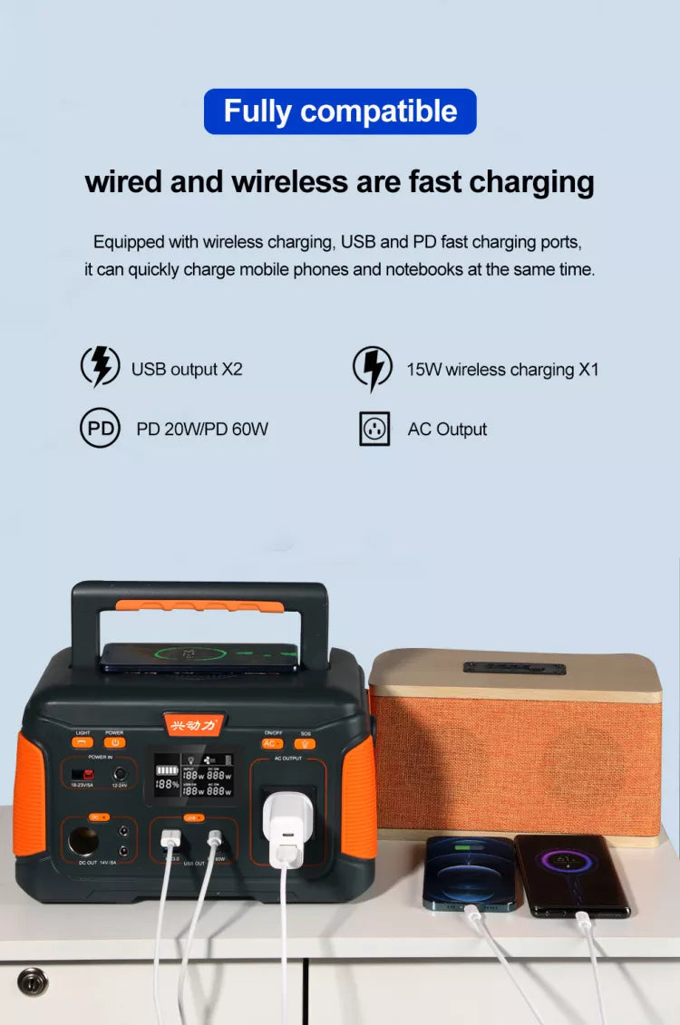 Portable Power Station 300W - PowerBackupSA