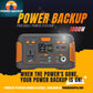 Portable Power Station 1000W - PowerBackupSA